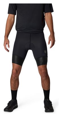 Sottopantaloncini con fodera in pelle Fox Tecbase, nero, da uomo