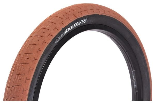 PNEU BMX ACME 20 x 2.40 POUCES MARRON-NOIR KHEBIKES