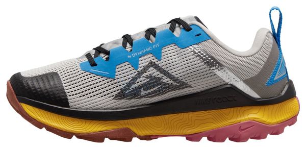Women's Trail Running Shoes Nike React Wildhorse 8 Black Blue Yellow