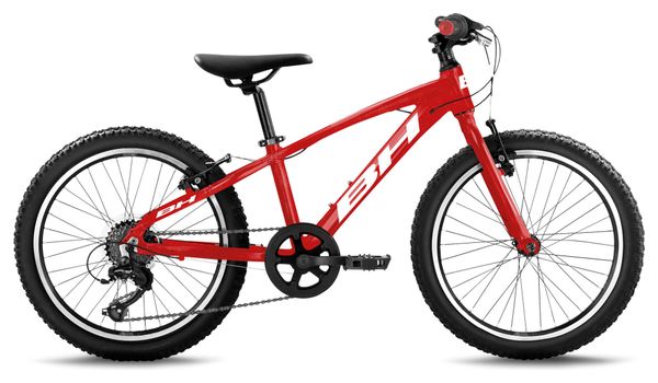 Producto renovado - Bicicleta infantil BH Expert Junior Shimano Tourney 7V 20'' Rojo/Blanco