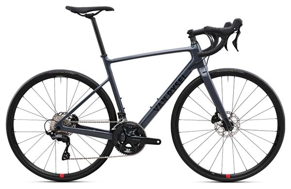 Racefiets Van Rysel NCR CF Shimano 105 12S 700mm Grijs 2023