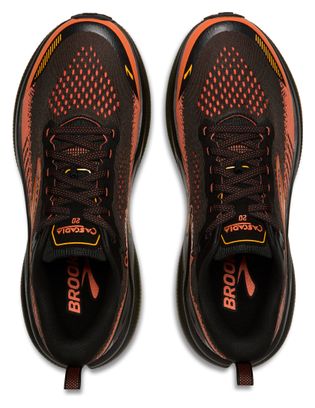 Scarpe da trail Brooks Cascadia 20 Nero/Rosso da uomo