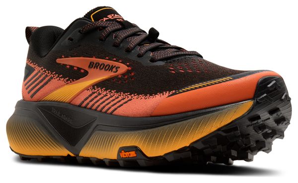 Scarpe da trail Brooks Cascadia 20 Nero/Rosso da uomo
