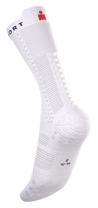 Calzini Compressport Pro Racing V4.0 Bike Ironman 2026 Bianco