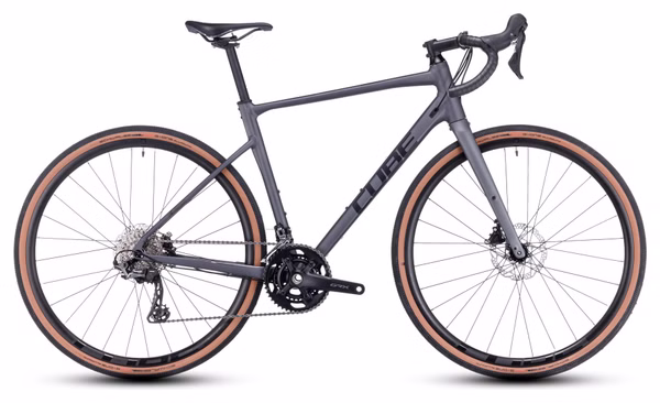 Cube Nuroad Race Gravel Bike Shimano GRX 11S 700 mm Grey - Main Image