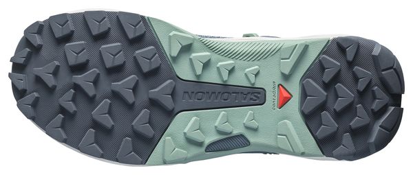 Chaussures de Randonnée Salomon Genesis Mid GTX Bleu/Blanc Femme