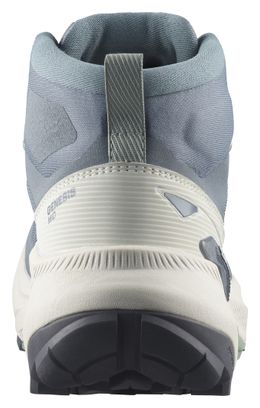Chaussures de Randonnée Salomon Genesis Mid GTX Bleu/Blanc Femme