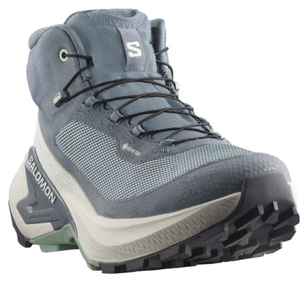 Chaussures de Randonnée Salomon Genesis Mid GTX Bleu/Blanc Femme
