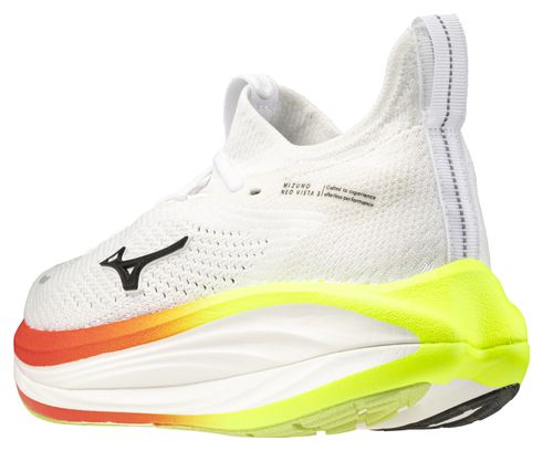 Zapatillas de running Mizuno Neo Vista 3 blancas/naranjas para hombre