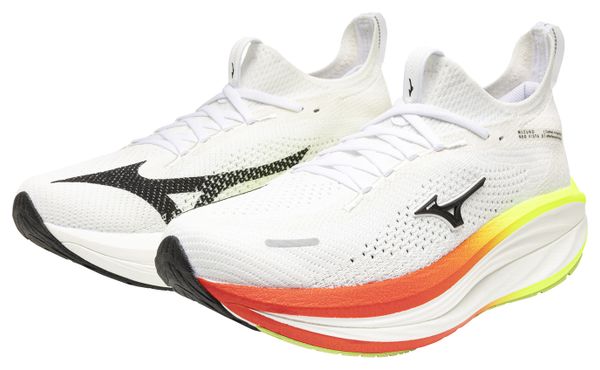 Zapatillas de running Mizuno Neo Vista 3 blancas/naranjas para hombre