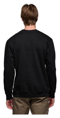 Black Diamond Heritage Wordmark Crew Maglia a maniche lunghe Nero