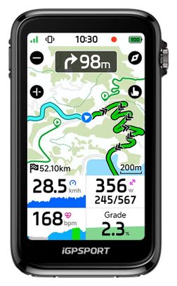 iGPSport BiNavi Ultra Black GPS Bike Computer