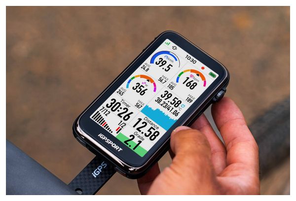 iGPSport BiNavi Ultra Black GPS Bike Computer