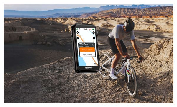 iGPSport BiNavi Ultra Black GPS Bike Computer