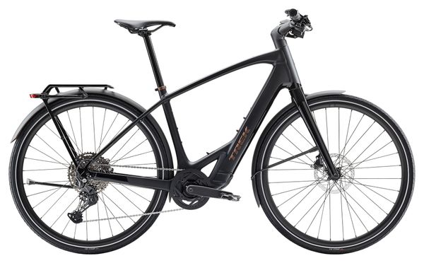 Trek FX+ Electric City Bike Shimano Cues 10S 360Wh 700mm Black