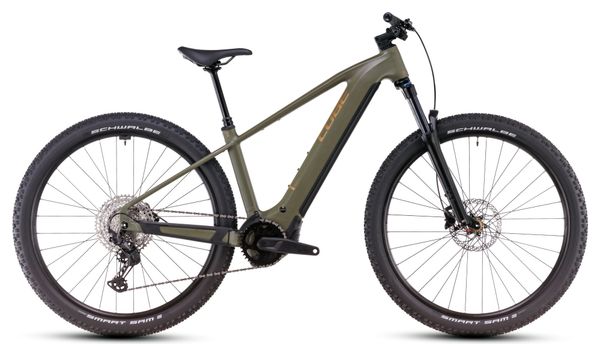 Cube Reaction Hybrid Pro 800 Elektrische Hardtail MTB Shimano Deore Deore XT 12S 800 Wh 29 Dusty Olive Green 2025