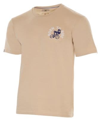 LeBram Born To Ride T-Shirt Beige