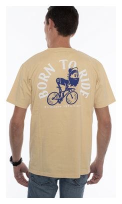 LeBram Born To Ride T-Shirt Beige