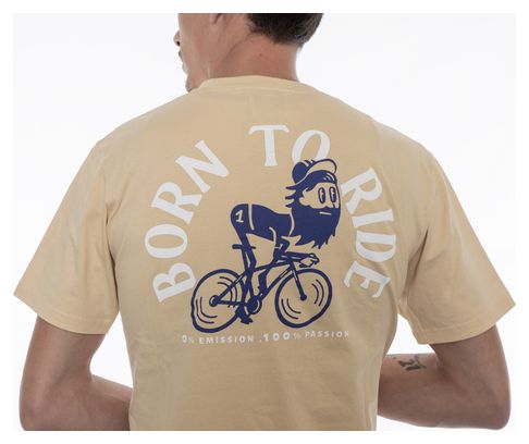 LeBram Born To Ride T-Shirt Beige