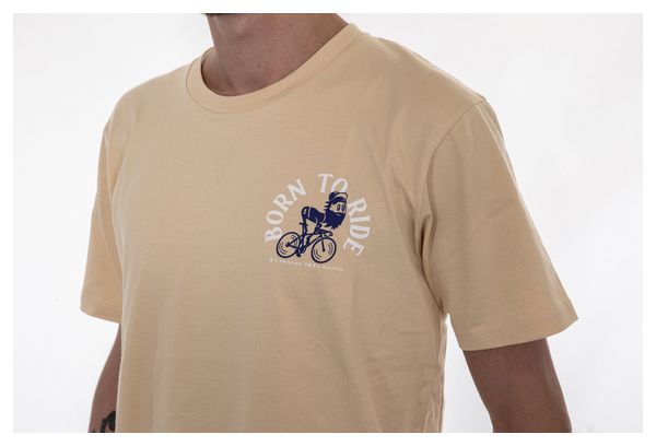 LeBram Born To Ride T-Shirt Beige