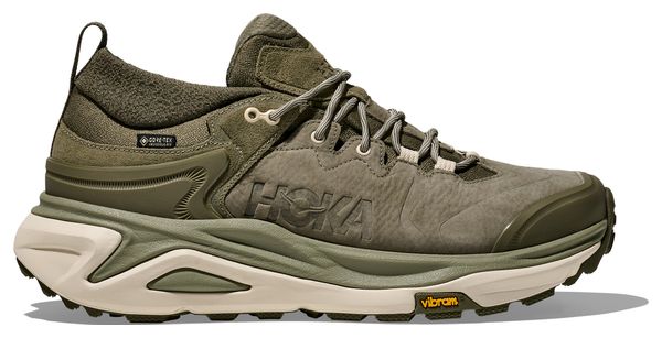 Zapatillas de montaña Hoka Kaha 3 Low GTX Caqui para hombre