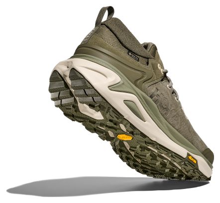 Zapatillas de montaña Hoka Kaha 3 Low GTX Caqui para hombre