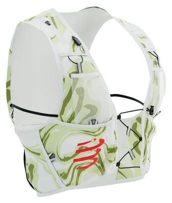 Sac d'hydratation Compressport Ultrun Evo 10 Pack Blanc/Camo Unisexe