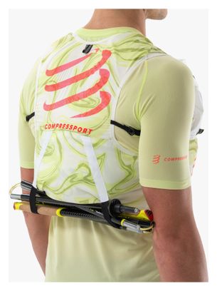 Sac d'hydratation Compressport Ultrun Evo 10 Pack Blanc/Camo Unisexe