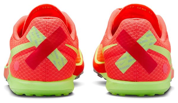 Zapatillas de Atletismo Nike Zoom Rival XC 6 Rojo/Verde Unisex