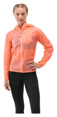 Hoka Skyflow Windbreaker Jacket Women's Coral