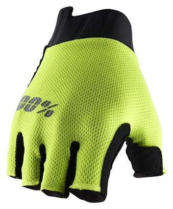 Short gloves 100% Exceeda Gel Yellow