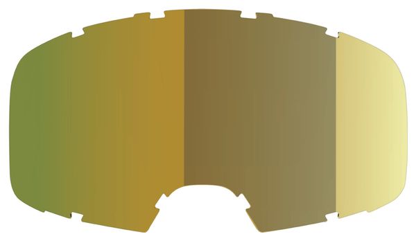 IXS Hack Goggle Black / Gold Mirror Lens