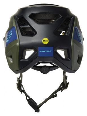 Fox Speedframe Pro Blocked Helm Groen/Zwart