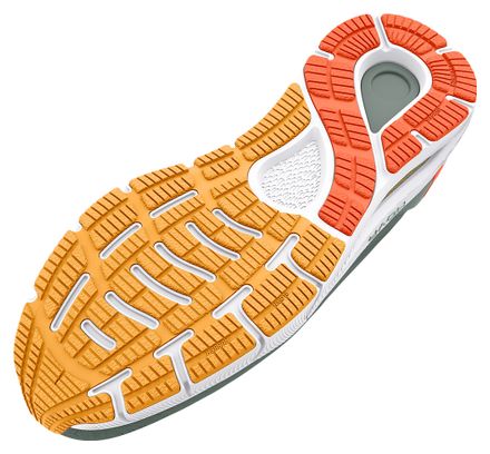 Under Armour HOVR Sonic 5 Grey Orange Women's Running Shoes