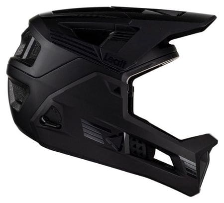 Helm mit abnehmbarem Kinnriemen Leatt MTB Enduro 4.0 Schwarz 2023