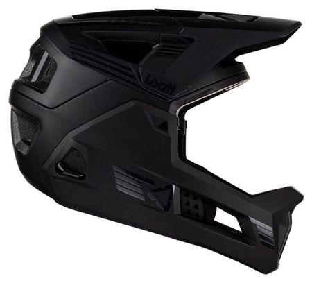 Casco Leatt MTB Enduro 4.0 Barbijo Desmontable Negro 2023