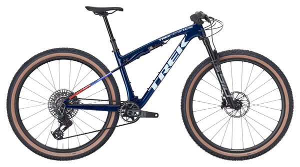 Vollgefedertes Mountainbike Trek Supercaliber SLR 9.8 Sram 12V 29'' Blau Gen 2