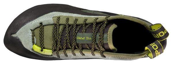 Chaussons d'escalade La Sportiva Tc Pro Vert Homme