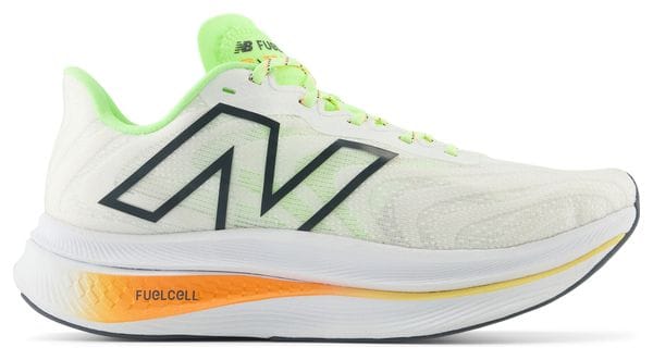 Chaussures de Running New Balance FuelCell SuperComp Trainer v2 Blanc Orange Homme