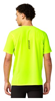 Brooks High Point 2.0 Yellow Men's Trail T-Shirt