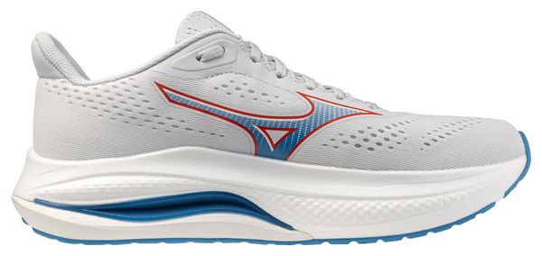 Mizuno Wave Inspire 22 hardloopschoenen Wit/Blauw/Rood voor heren