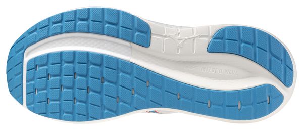 Mizuno Wave Inspire 22 hardloopschoenen Wit/Blauw/Rood voor heren
