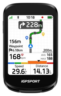 iGPSport BSC200 Pro GPS Bike Computer, Black