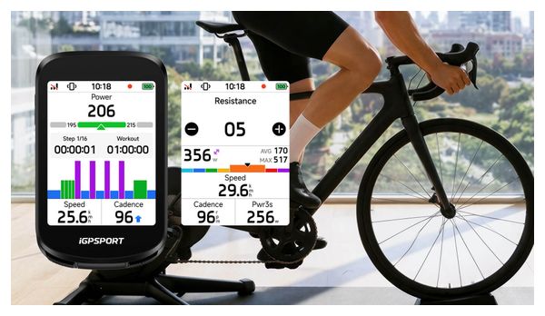 iGPSport BSC200 Pro GPS Bike Computer, Black