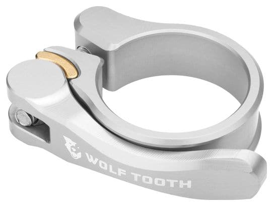 Wolf Tooth Sattelstützenklemme Schnellspanner Silber