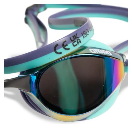 Gafas de natación con cristales de espejo Arena Python Mirror Azul