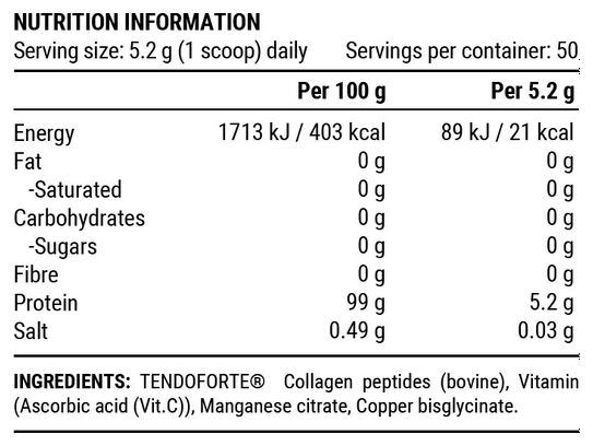 Integratore alimentare Pillar Collagen Repair - 260 g