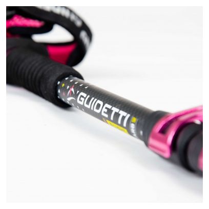 Bâtons de Grande Randonnée CARBON/ALU - B LIGHT RUBIS