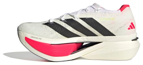 adidas Adizero Prime X3 Strung Running Shoes, White/Red, Unisex