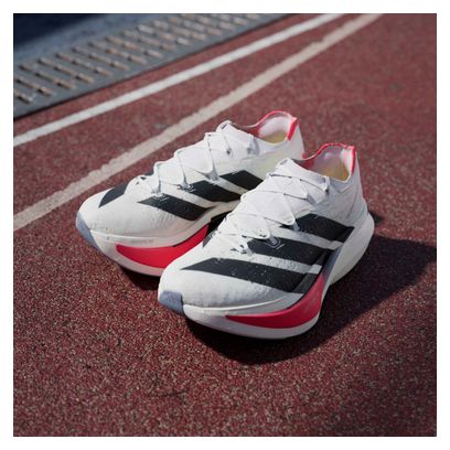 adidas Adizero Prime X3 Strung Running Shoes, White/Red, Unisex